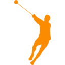 download Hammer Throw clipart image with 0 hue color