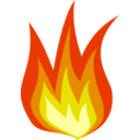 download Fire Icon clipart image with 0 hue color