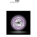 download City Hall Clock clipart image with 225 hue color