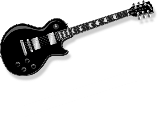 Lp Guitar Black