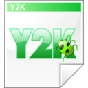 download Y2k Bug File clipart image with 90 hue color