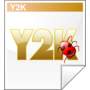 download Y2k Bug File clipart image with 0 hue color