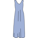 download Simples Dress clipart image with 180 hue color