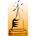 download Pagoda clipart image with 0 hue color