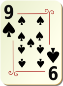 Ornamental Deck 9 Of Spades