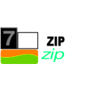 download 7zip Classic Zip clipart image with 90 hue color