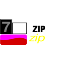 download 7zip Classic Zip clipart image with 0 hue color