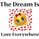 download Love Everywhere Dream Smiley Emoticon clipart image with 0 hue color