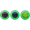 download Jewel Button Icons clipart image with 90 hue color