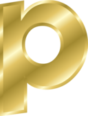 Effect Letters Alphabet Gold