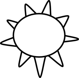 Sun Outline