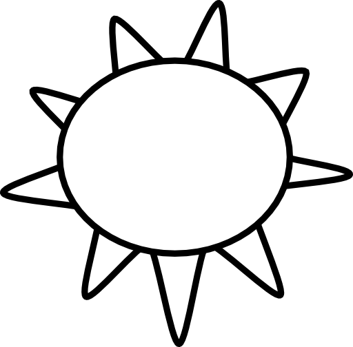 Sun Outline Clipart I2clipart Royalty Free Public Domain Clipart