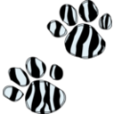 download Footprints Icon clipart image with 135 hue color