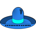 download Sombrero Dave Pena 01 clipart image with 180 hue color