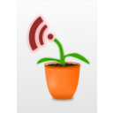 download Rss Flower clipart image with 0 hue color