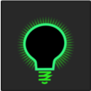 download Bulb Icon clipart image with 90 hue color