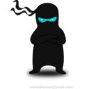 download Ninja clipart image with 135 hue color