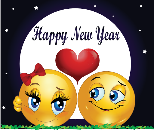 happy new year smiley face clip art - photo #6