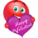 download Happy Valentine Boy Smiley Emoticon clipart image with 315 hue color