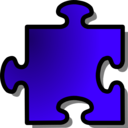 download Green Jigsaw Piece 12 clipart image with 135 hue color