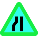 download Roadlayout Sign 10 clipart image with 135 hue color