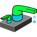 download Faucet clipart image with 315 hue color