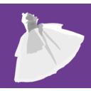 download Ballet Dress 3 clipart image with 180 hue color