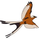 download Bird clipart image with 0 hue color