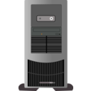 download Computer Tower clipart image with 270 hue color