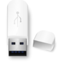 download Usb Flash Drive clipart image with 180 hue color
