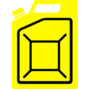 download Jerrycan Yellow clipart image with 0 hue color