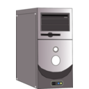 download Computer System Case clipart image with 90 hue color