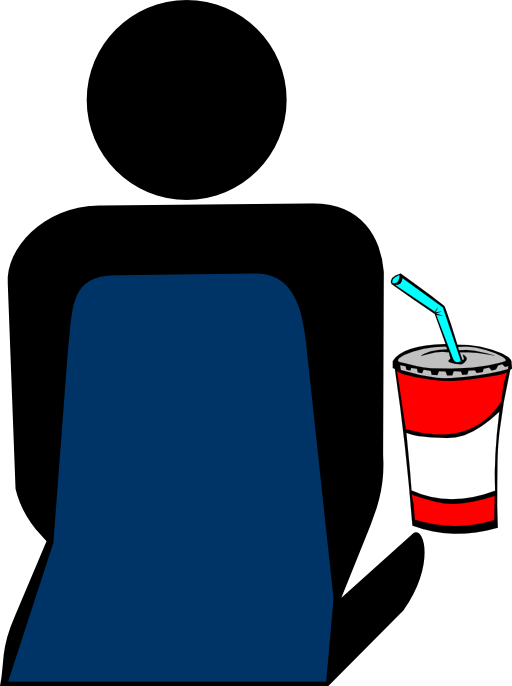 Cinema 3 Person With Soft Drink
