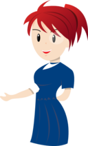 Teacher Blue Dress