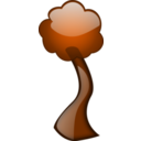download Glossy Tree 2 clipart image with 0 hue color