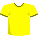 download T Shirt Blue clipart image with 180 hue color