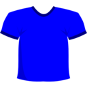 download T Shirt Blue clipart image with 0 hue color