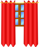 Window With Draperies