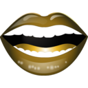 download Laughing Mouth Smiley Emoticon clipart image with 45 hue color