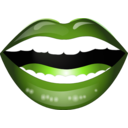 download Laughing Mouth Smiley Emoticon clipart image with 90 hue color