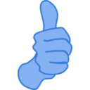download Thumbs Up Nathan Eady 01 clipart image with 180 hue color