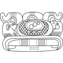 download Simbolo Maya clipart image with 0 hue color