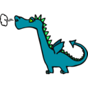 download Architetto Dragon clipart image with 45 hue color