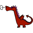 download Architetto Dragon clipart image with 225 hue color