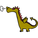 download Architetto Dragon clipart image with 270 hue color