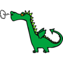 download Architetto Dragon clipart image with 0 hue color