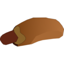 download Hot Dog1 clipart image with 0 hue color