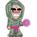 download Necromancer Chibi clipart image with 0 hue color