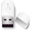 download Flash Drive clipart image with 270 hue color