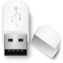 download Flash Drive clipart image with 0 hue color